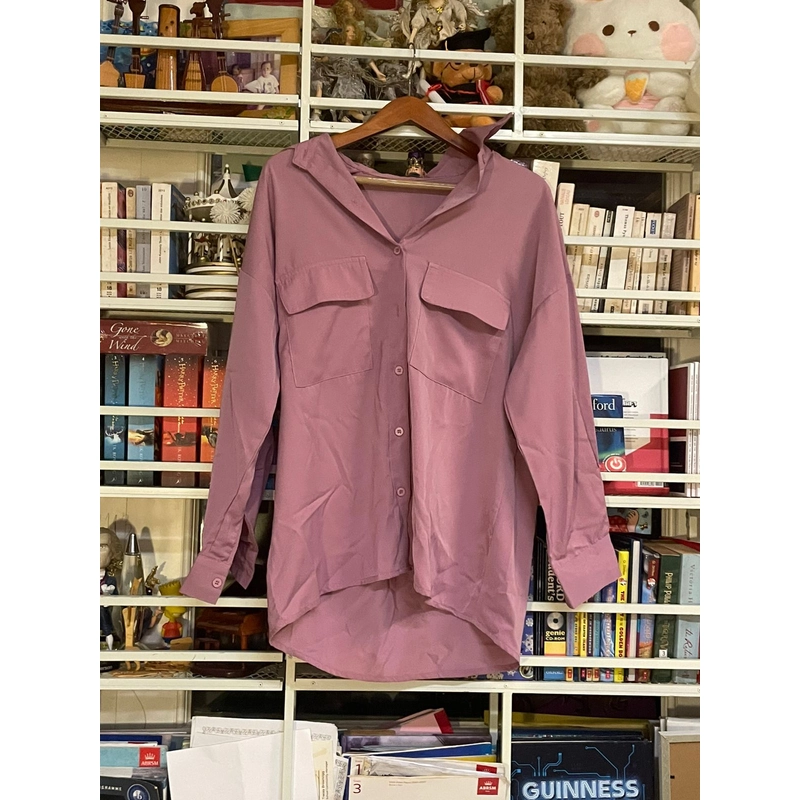 Áo sơ mi hồng, Size M/L 529806
