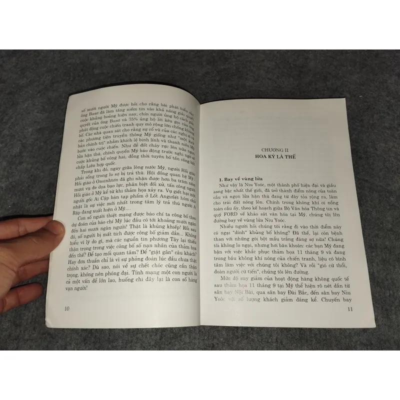 DU KHẢO HOA KỲ SAU THẢM HOẠ 11 THÁNG 9 701124