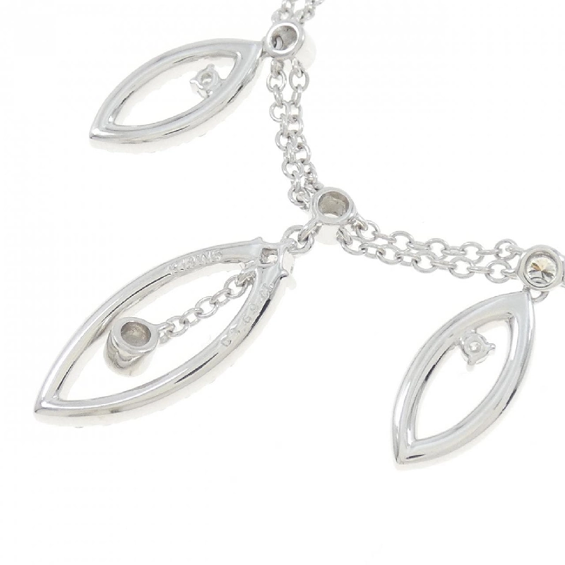 K18WG Dây chuyền kim cương 1.69CT - Hàng hiệu Chính hãng 861862