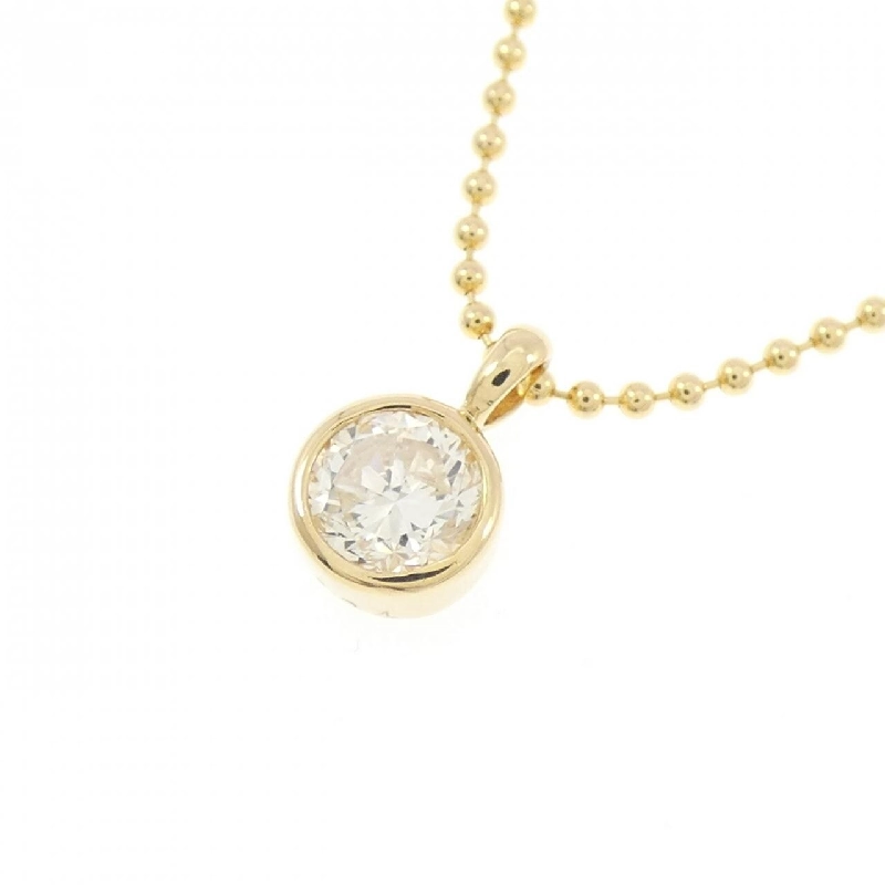 K18YG Dây chuyền kim cương 0.34CT - Hàng hiệu Chính hãng 860017