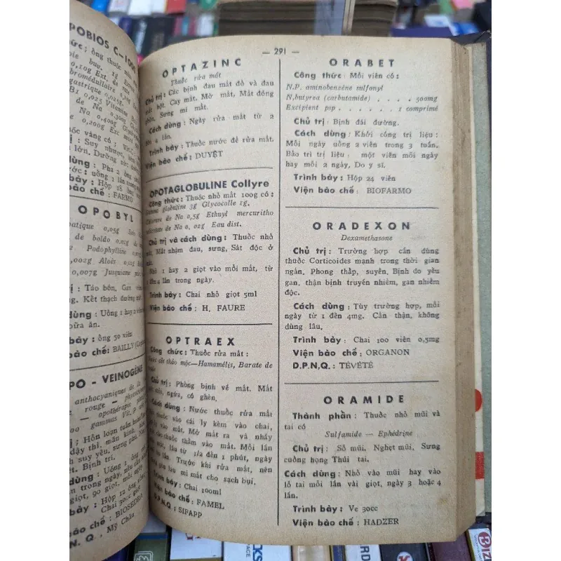 Từ Điển Dược Phẩm Đặc Chế - Trương Kế An - Trương mục Thư viên quốc rất giá trị 783779