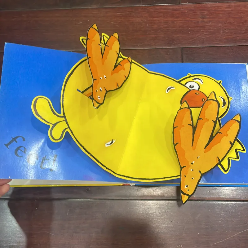 NGOẠI VĂN - Sách tiếng anh trẻ em : CHARLIE CHICK - A Pop-up Book - Campbell 1027968