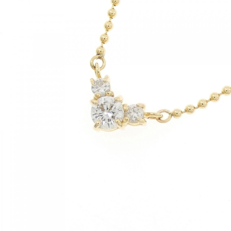 K18YG Dây chuyền kim cương 0.18CT - Hàng hiệu Chính hãng 862776