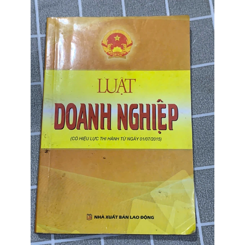 LUẬT DOANH NGHIỆP - SÁCH LUẬT VIỆT NAM 545906