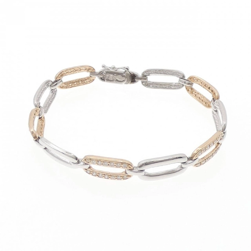 K18WG/K18PG Vòng tay kim cương 1.05CT - Hàng hiệu Chính hãng 872129