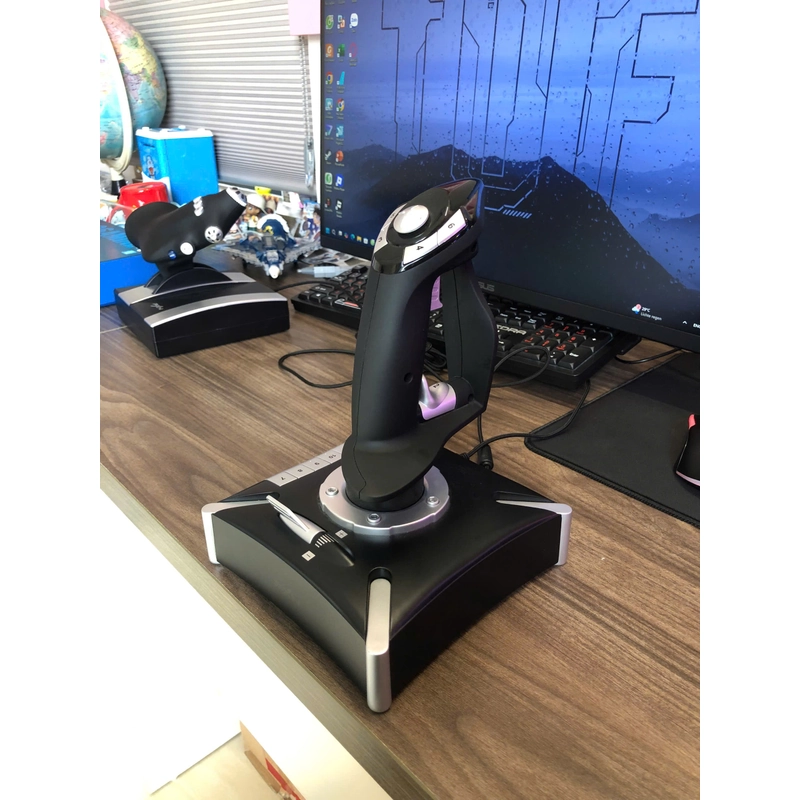Cần lái máy bay (Joystick) PXN-2119PRO 1,49kg màu đen. Tình trạng: tốt 495837