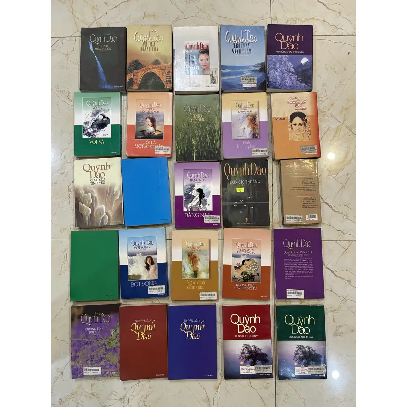 Quỳnh Giao có 43 cuốn  779421
