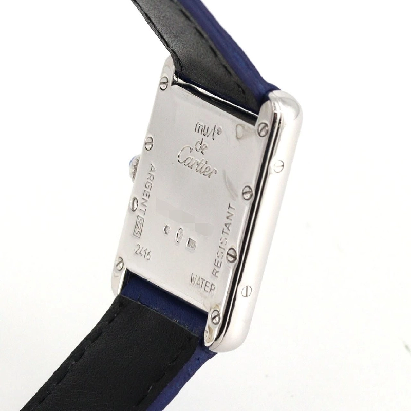 Cartier Must Tank SM W1014054 Bạc Quartz - Hàng hiệu Chính hãng 876554