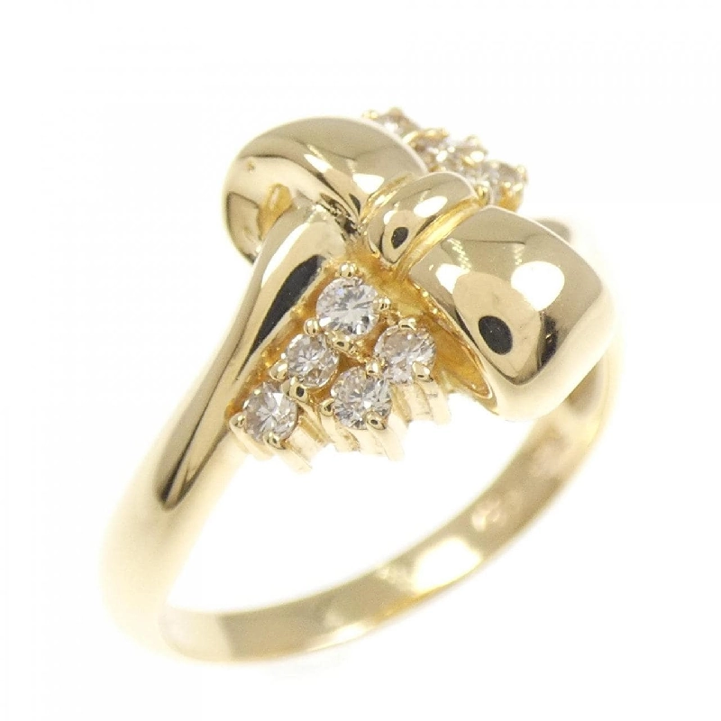 Nhẫn kim cương K18YG 0.18CT - Hàng hiệu chính hãng 853728