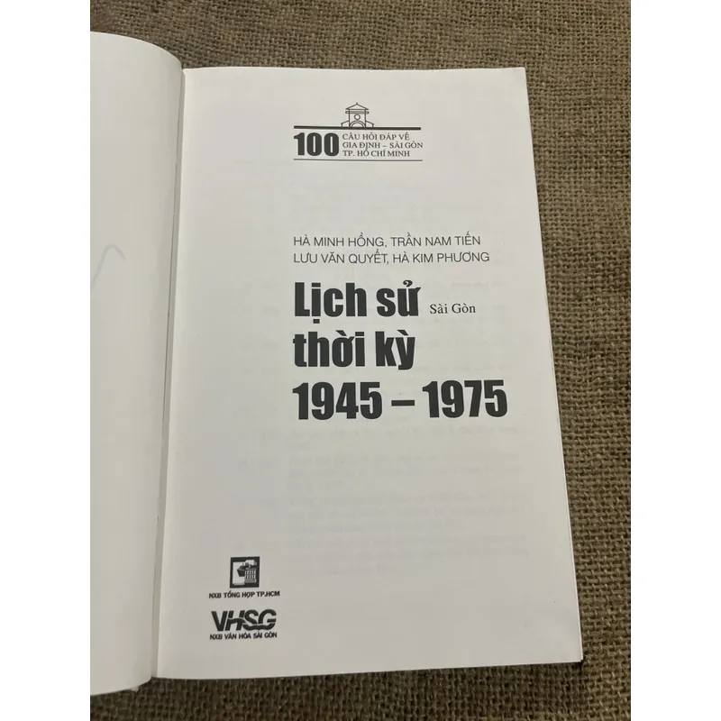 Lịch sử Sài Gòn thời kỳ 1945- 1975- bìa cứng  714648