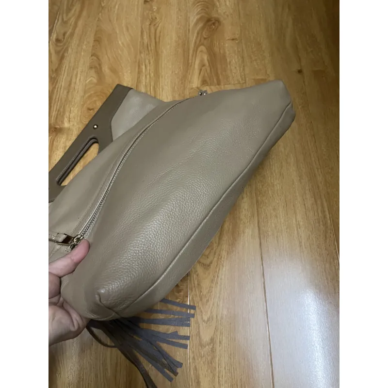Túi nữ 30*35*5 quai xách ngang da thật 2hand 973844
