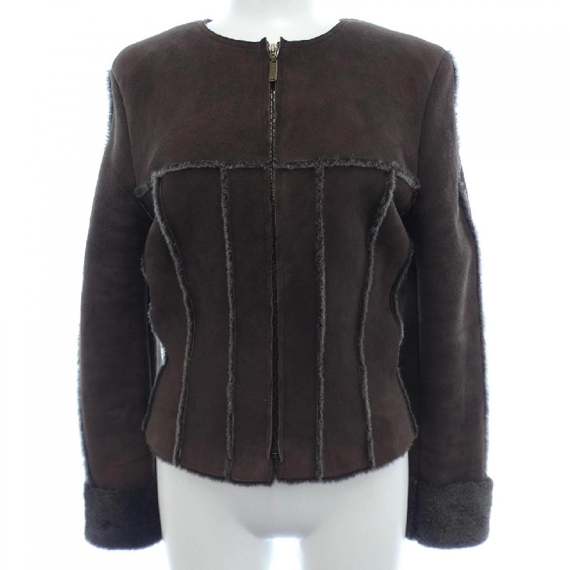 【Mã giảm giá】【Cổ điển】Áo khoác lông cừu CHANEL 641023