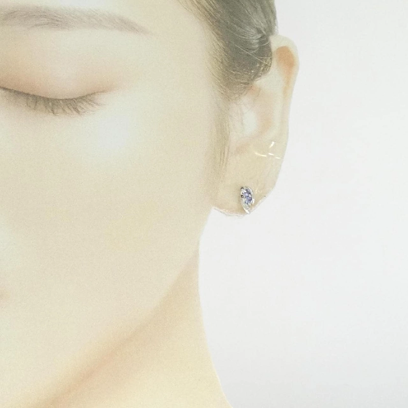 PT900/PT Tanzanite Bông Tai - Hàng hiệu Chính hãng 868921