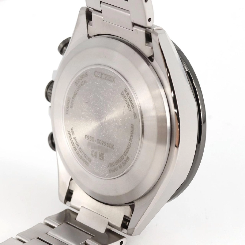 Đồng hồ GPS sóng điện Citizen Attesa F950-0029S0K/CC4075-50L TI Solar Quartz - Hàng hiệu Chính hãng 881817