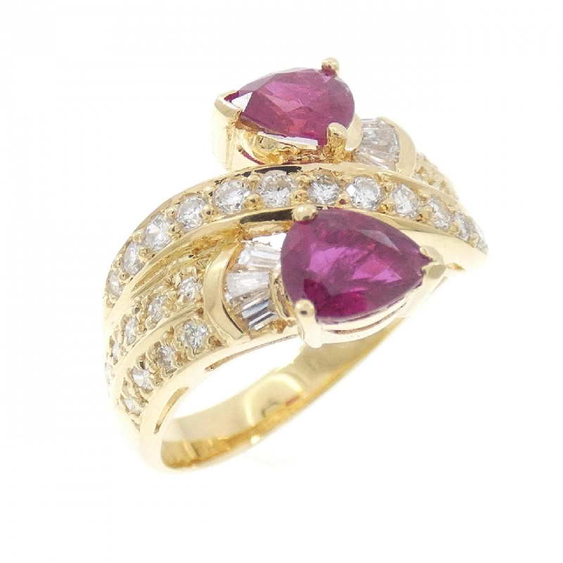 Nhẫn Ruby 750YG 1.36CT - Hàng hiệu Chính hãng 847431