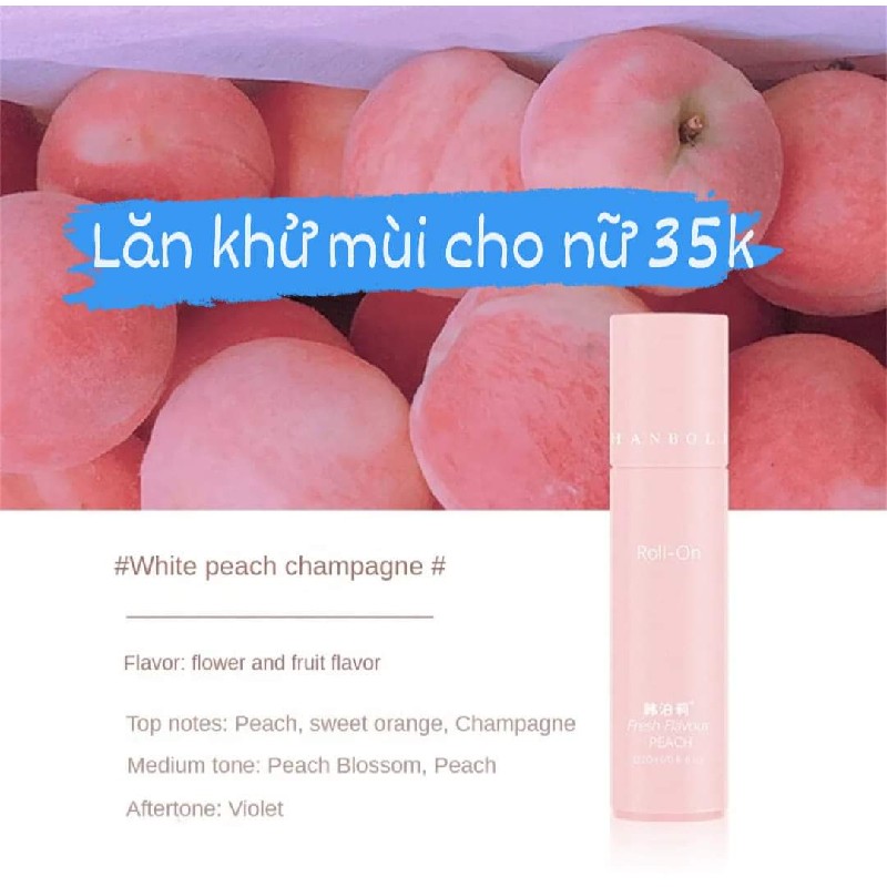 Lăn khử mùi chai 20ml 25789