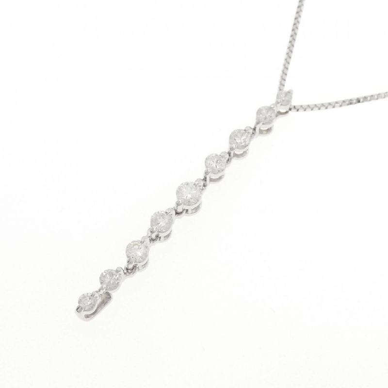 K18WG Dây chuyền kim cương 0.50CT - Hàng hiệu Chính hãng 862112