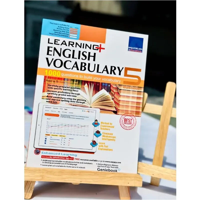 Sách- Learning English Vocabulary - Bộ 6 cuốn bản màu 1033225