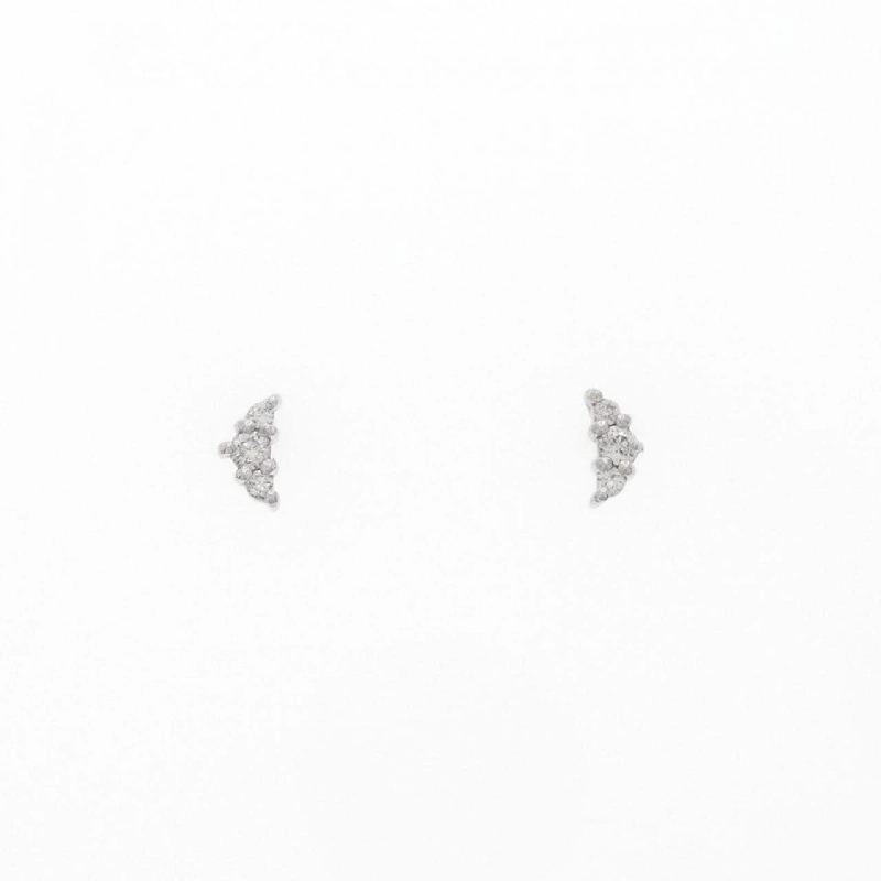 K18WG Bông tai kim cương 0.06CT - Hàng hiệu Chính hãng 877331