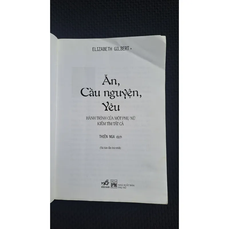 Ăn, Cầu nguyện, Yêu - Elizabeth Gilbert 728892