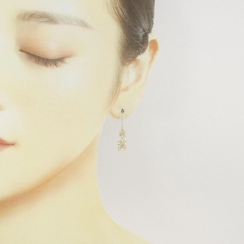 K18YG Bông tai kim cương 1.40CT - Hàng hiệu Chính hãng 871507