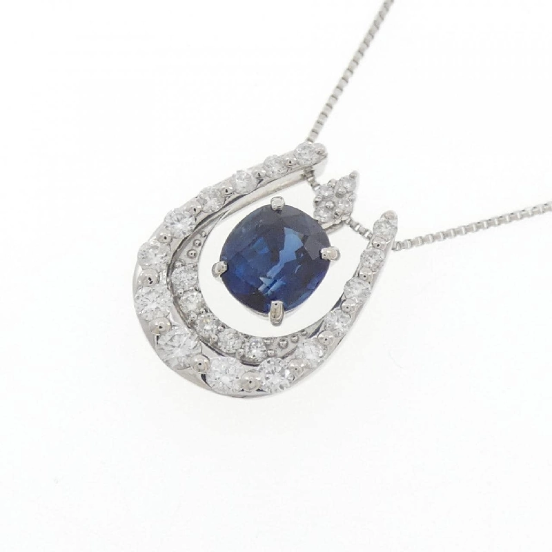 Dây chuyền Sapphire 2WAY PT900/PT850 1.16CT - Hàng hiệu Chính hãng 856284