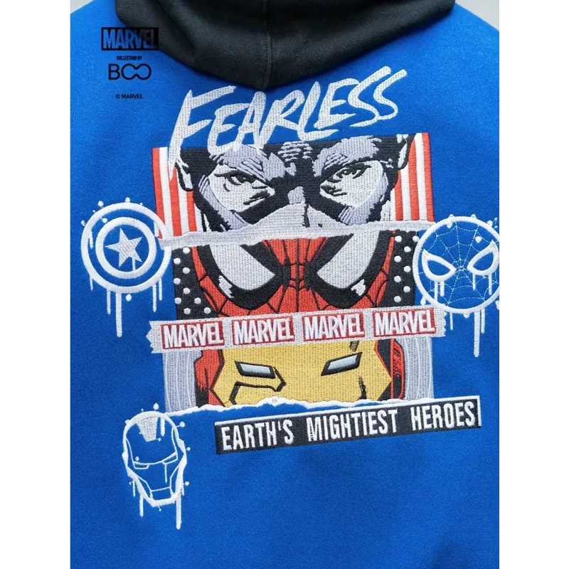 Áo Khoác Varsity BOO Unisex Dáng Oversize Marvel Comics BOOZILLA 713765