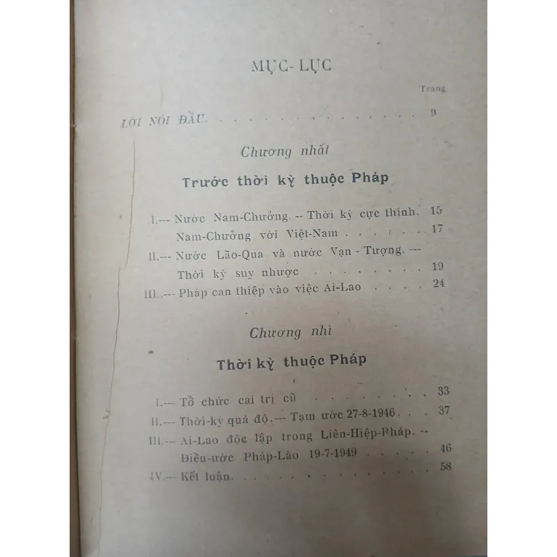 XỨ AI - LAO VÀ ĐIỀU ƯỚC PHÁP - LÀO - TRÌNH QUỐC QUANG 716707