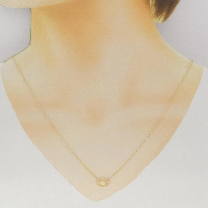 Dây chuyền kim cương Agat 0.01CT - Hàng hiệu Authentic 841830