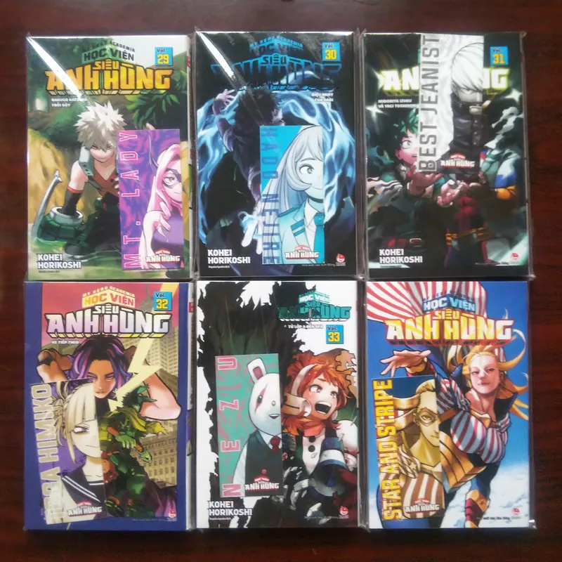 Học Viện Siêu Anh Hùng (Kohei Horikoshi) My Hero Academia Tập 29-34 Kèm Bookmark 1030837