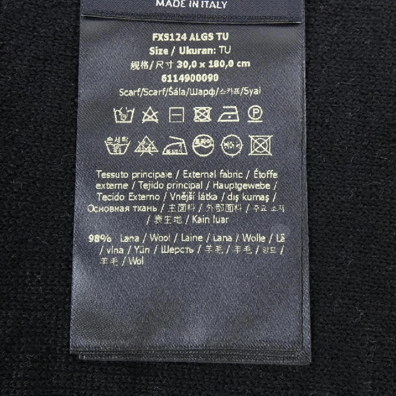 Khăn quàng FENDI FXS124 ALGS - Hàng hiệu Chính hãng 884623