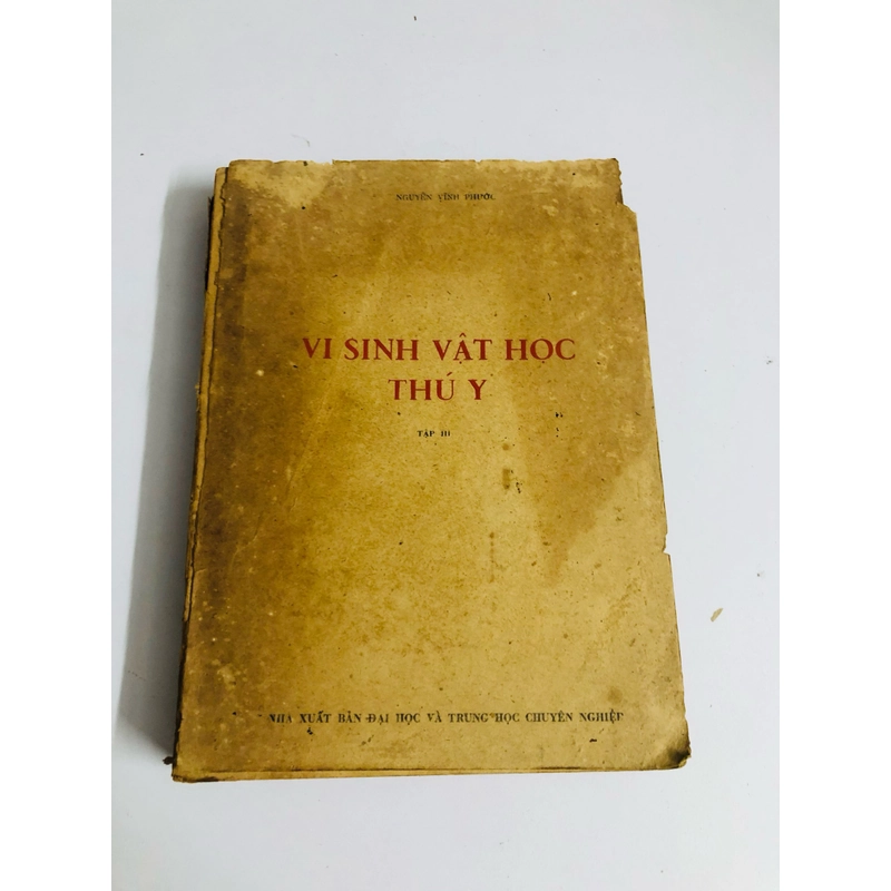 VI SINH VẬT HỌC THÚ Ý 528065
