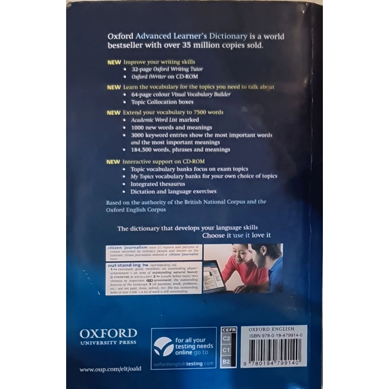 Từ điển Oxford Advanced 502610