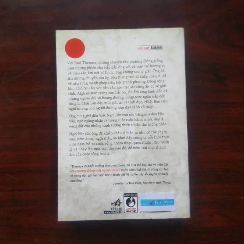 [Sách Văn Hóa] Phương Đông Lướt Qua Cửa Sổ (Paul Theroux) 995018