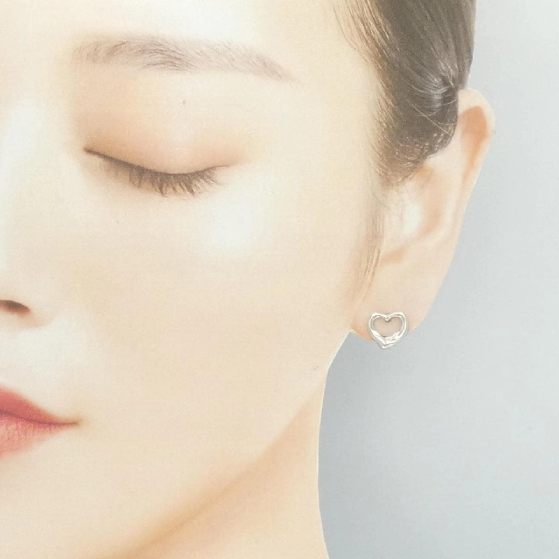 Bông tai Tiffany Open Heart Mini - Hàng hiệu Chính hãng 844460