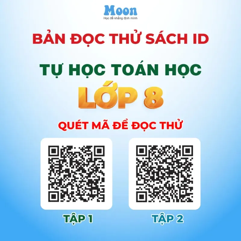 Sách 2026 - Tự học Toán 8 Tập 1+2 792795