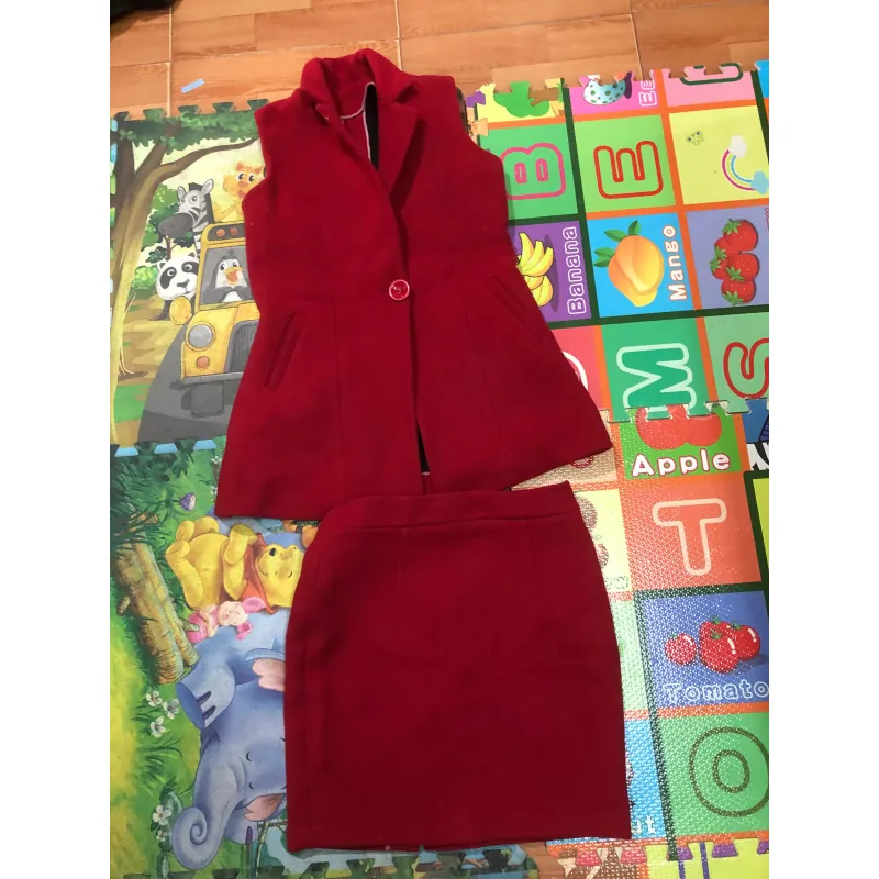 Sét dạ màu đỏ 791044