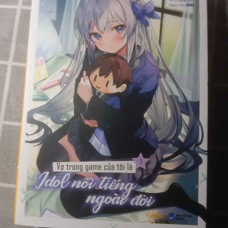 Combo 3 quyển Light novel Vợ trong game của tôi là Idol nổi tiếng ngoài đời . Tập 1-3 787403