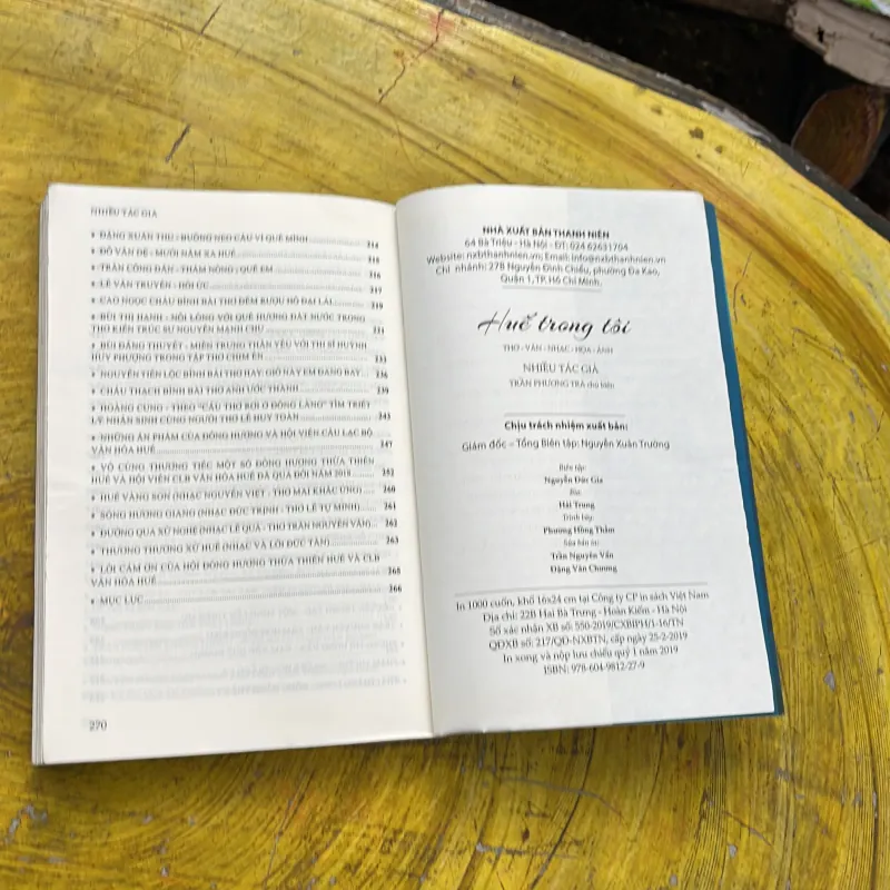 HUẾ TRONG TÔI - trần phương trà chủ biên 779071