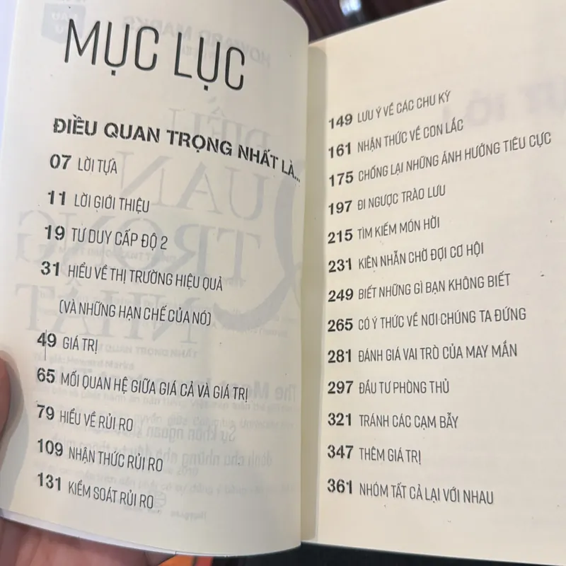 Điều quan trọng nhất - HOWARD MARKS  712044