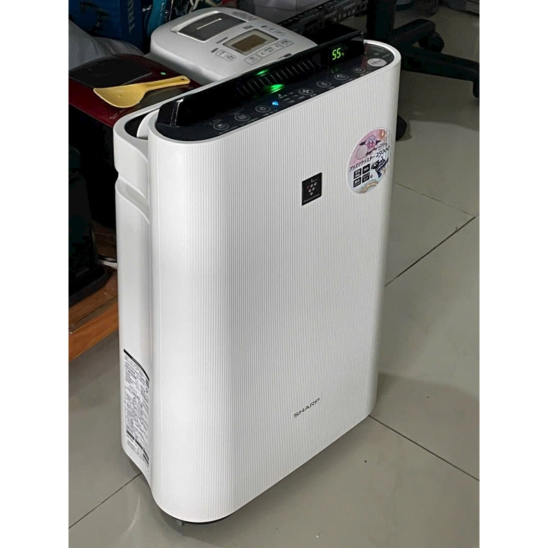 🌀 MÁY LỌC KHÔNG KHÍ SHARP KC-S50W – MÁY LỌC KHÔNG KHÍ 2 TRONG 1 TẠO ẨM & LỌC BỤI  503955
