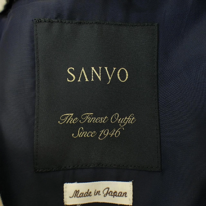 【Mã giảm giá】Áo khoác trench SANYO 633954