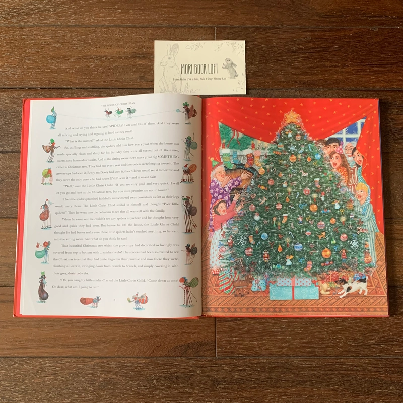 Sách tranh tiếng anh The Book of Christmas by Fiona Waters, Used, Bìa cứng 399733