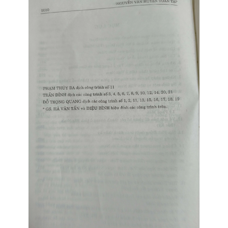 Nguyễn Văn Huyên toàn tập 2 L6- 2001 - 1011 trang LỊCH SỬ - CHÍNH TRỊ - TRIẾT HỌC ANTQ2012-172 737561