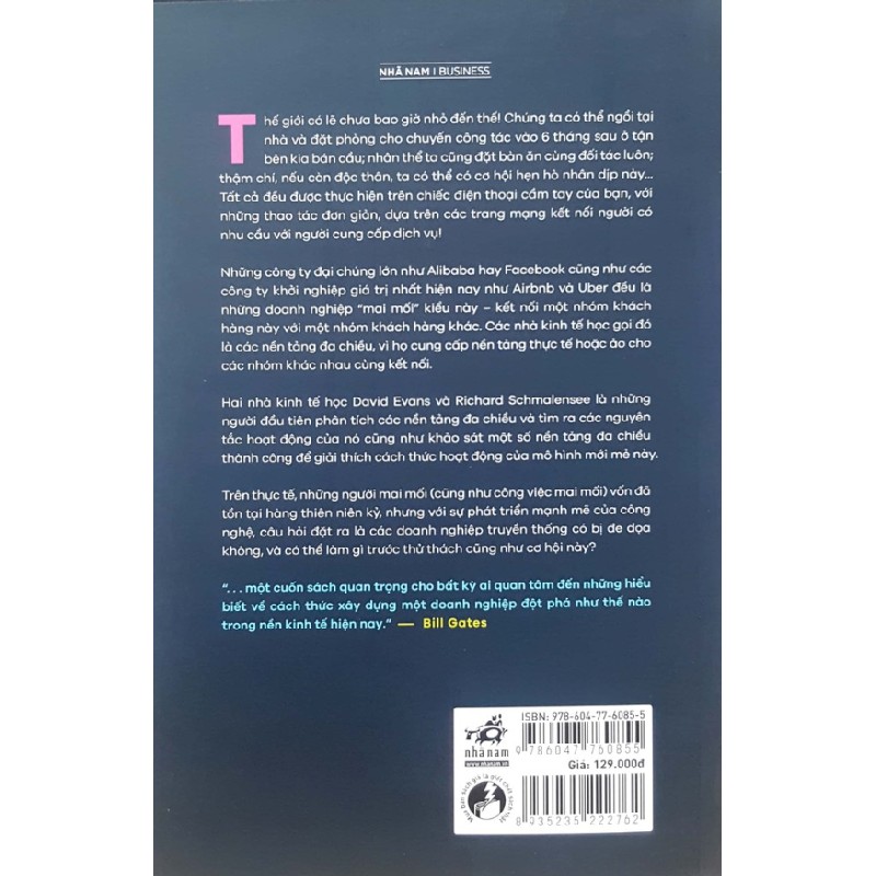 Sự Lên Ngôi Của Các Nền Tảng Đa Chiều - David S. Evans , Richard Schmalensee 115975