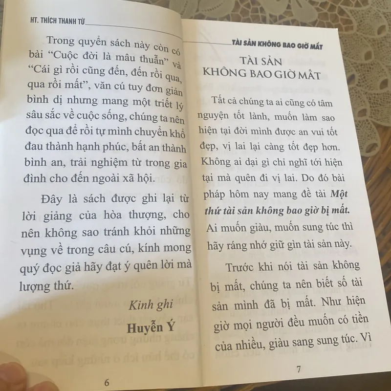 Tài sản không bao giờ mất - HT Thích Thanh Từ 569113