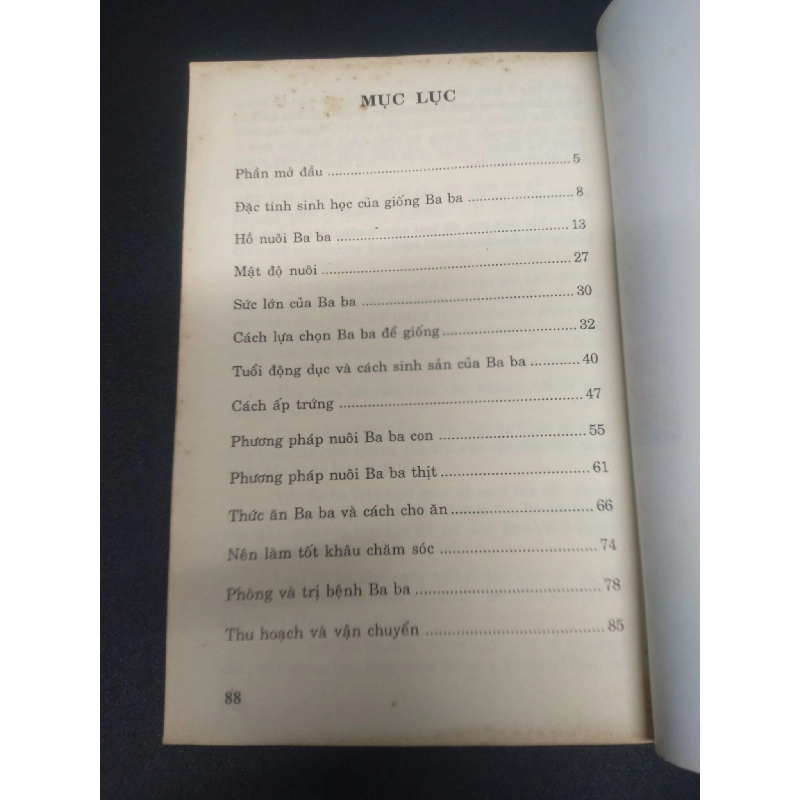 Phương pháp nuôi và kinh doanh BaBa Việt Chương 2003 mới 80% ố nhẹ HCM0106 kỹ năng 914657