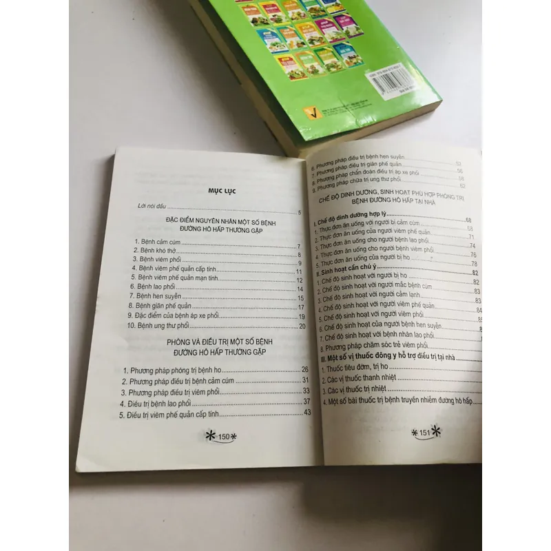 2 CUỐN VỀ BỆNH HÔ HẤP, HEN SUYỄN  594497