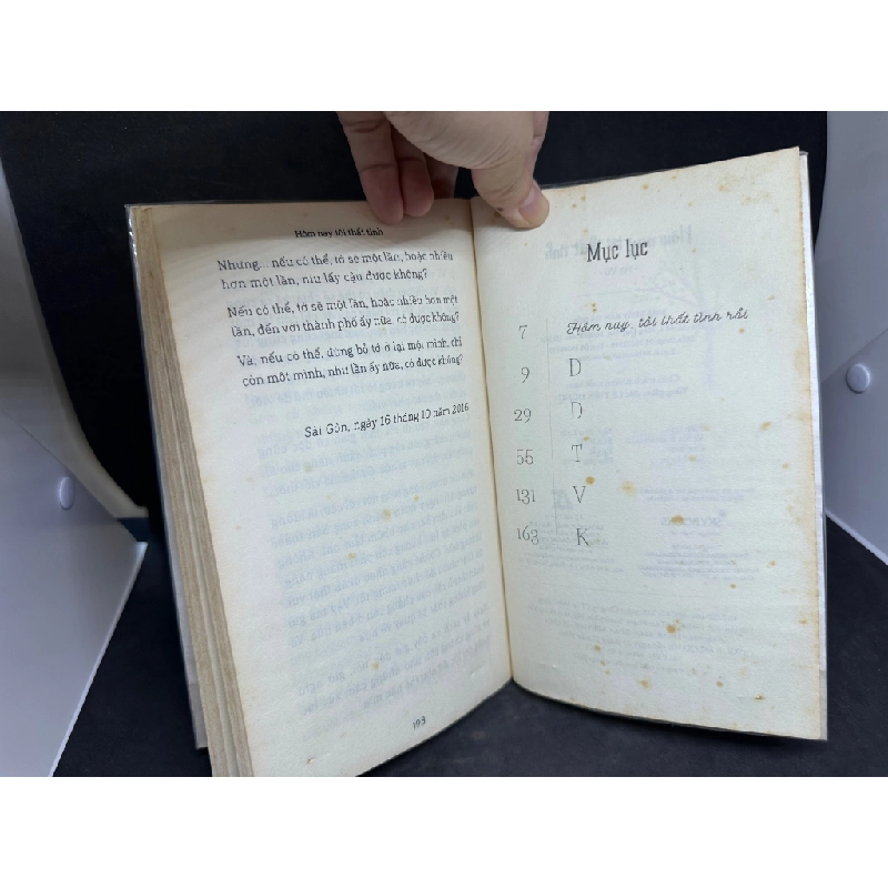 [Phiên Chợ Sách Cũ] Hôm Nay Tôi Thất Tình, Hạ Vũ, 2017 1304 SBM 446118