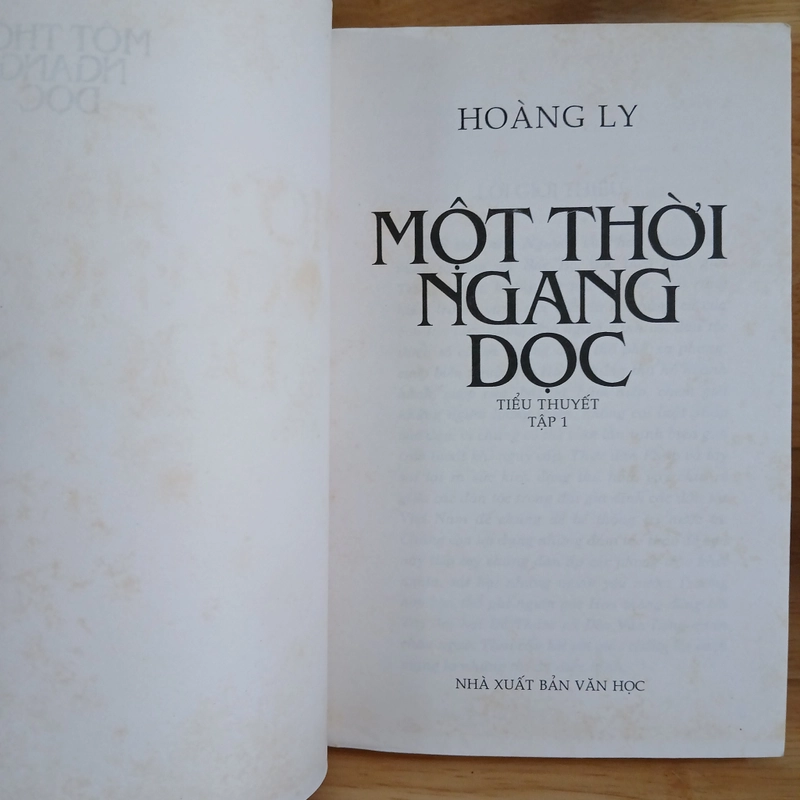 Tiểu Thuyết Võ Hiệp - Một Thời Ngang Dọc (Bộ 2 Tập) - Hoàng Ly 522755